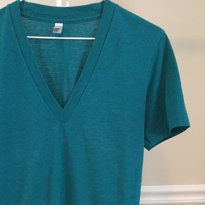 American Apparel V-Neck Tee
